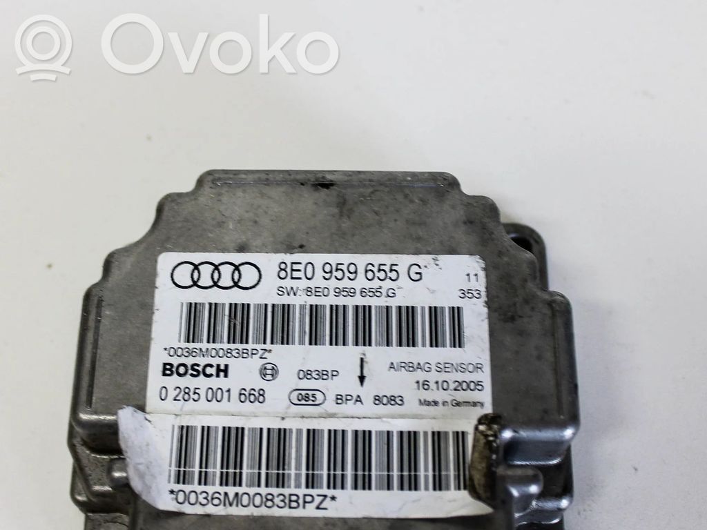 Unidad de control/módulo del Airbag   8E0959655G