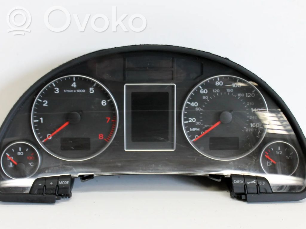 Audi A4 S4 B7 8E 8H Nopeusmittari (mittaristo) 