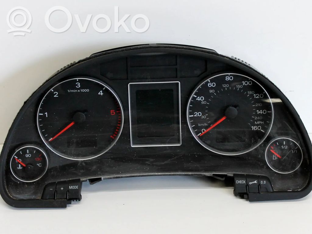 Audi A4 S4 B7 8E 8H Velocímetro (tablero de instrumentos) 