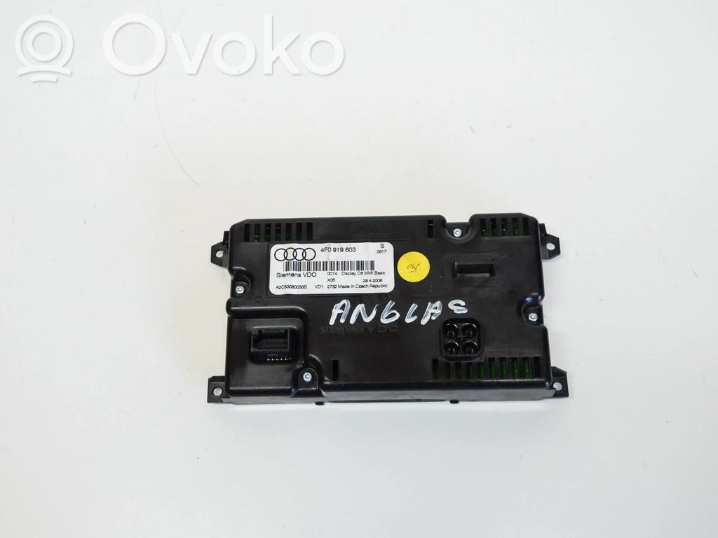 Audi A6 S6 C6 4F Monitor/display/piccolo schermo