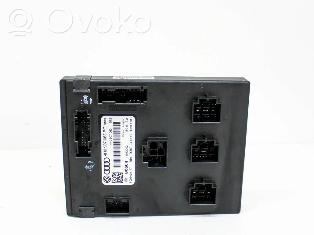 Audi A6 S6 C7 4G Modul de control caroserie central 