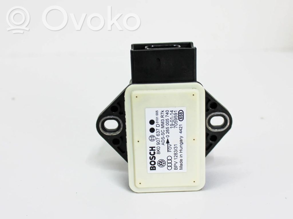 Audi A4 S4 B8 8K Czujnik przyspieszenia 