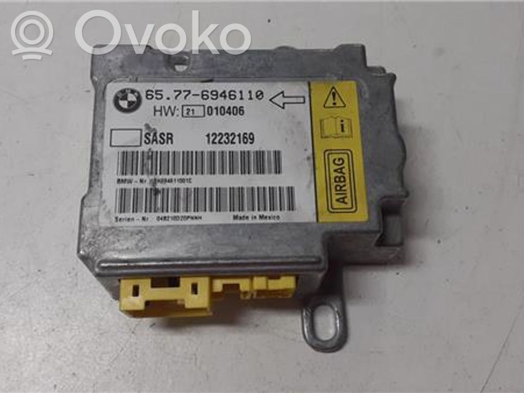 Unidad de control/módulo del Airbag   65776946110