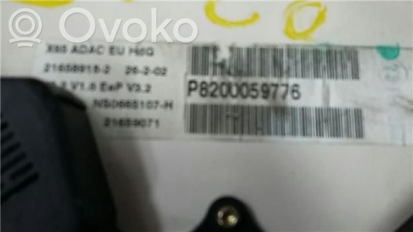 Renault Clio II Spidometrs (instrumentu panelī) 