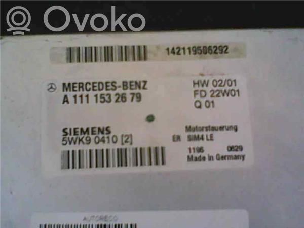 Mercedes-Benz E W210 Other control units/modules 