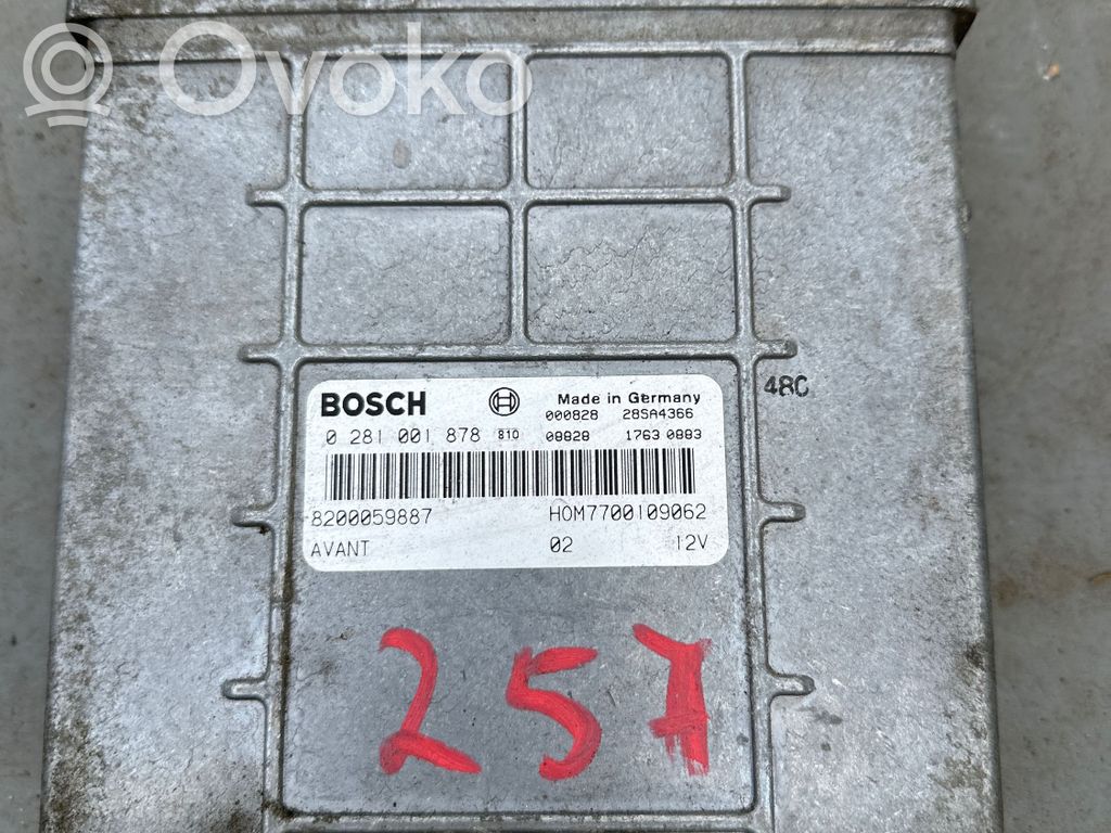 Renault Clio II Engine control unit/module 