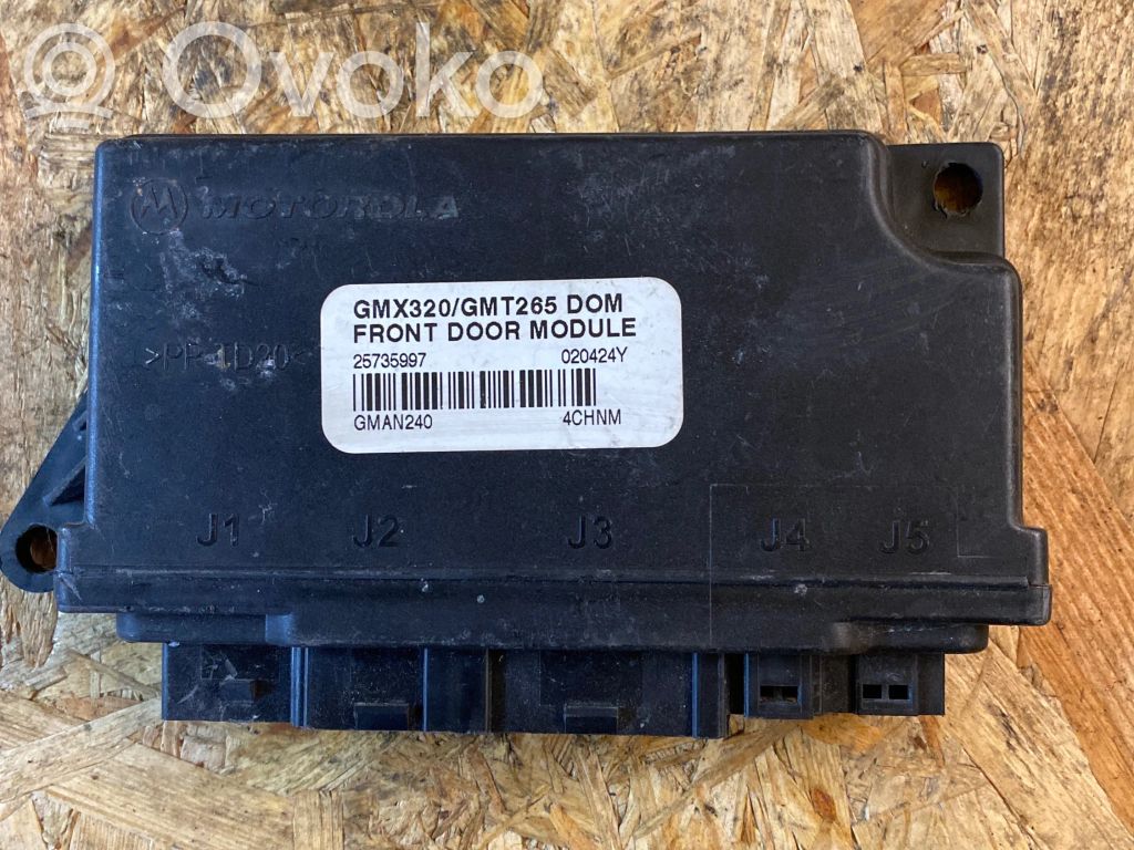 Cadillac XTS Roof airbag 