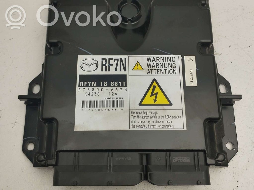 Mazda 5 Other control units/modules 