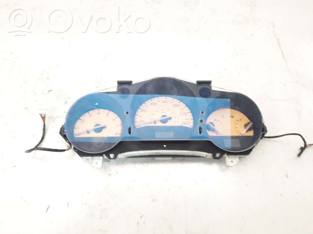 Nissan Murano Z50 Compteur de vitesse tableau de bord 