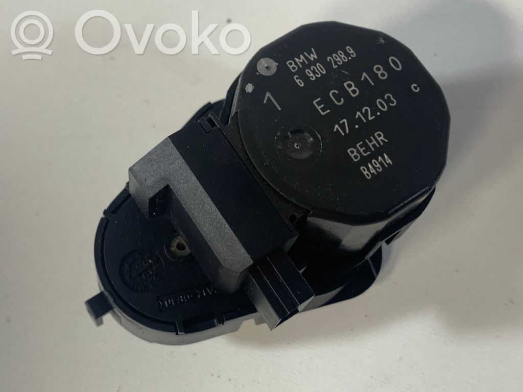 BMW 6 E63 E64 Tuloilmaventtiilin käyttömoottori 