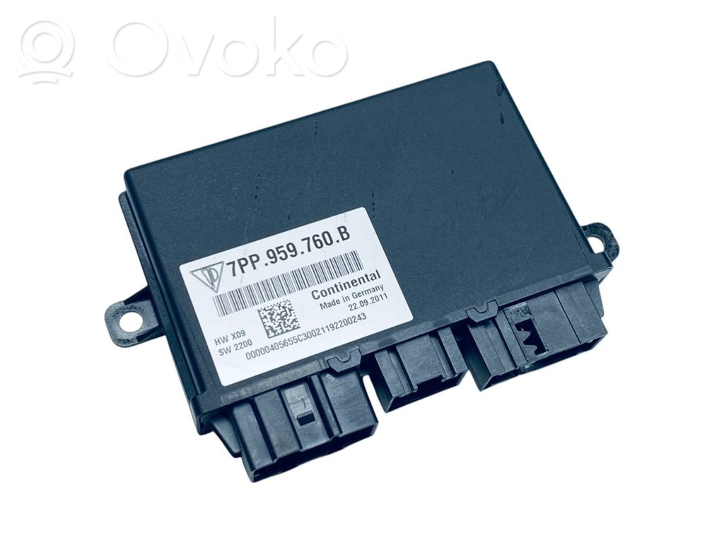 Porsche Cayenne (92A) Module de commande de siège 