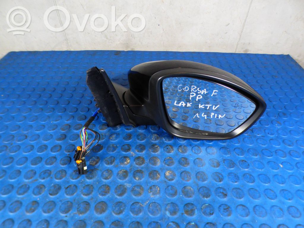 Opel Corsa F Elektryczne lusterko boczne drzwi przednich 
