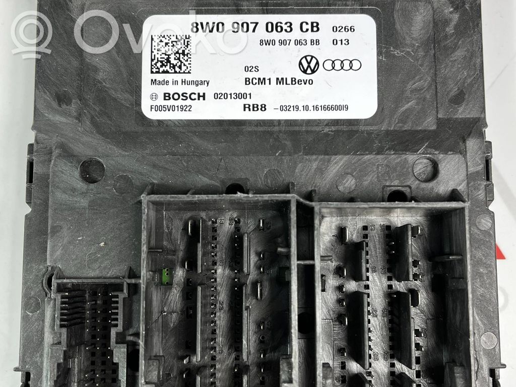 Audi A4 S4 B9 Module confort 