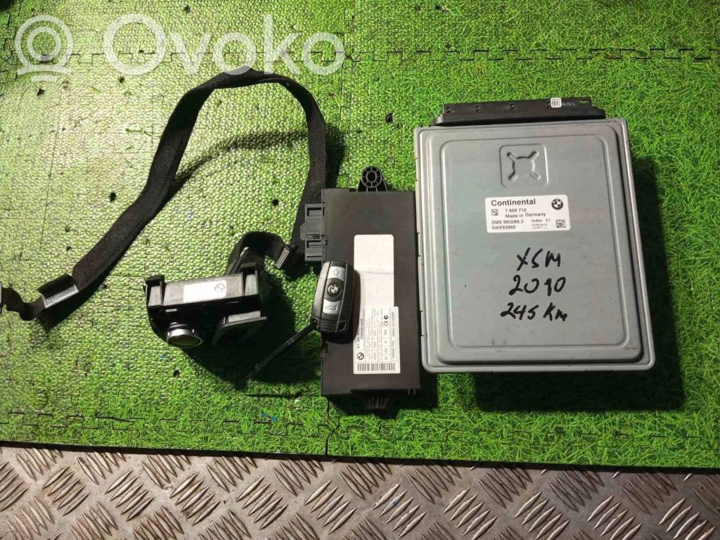 BMW X5M E70 Engine ECU kit and lock set 