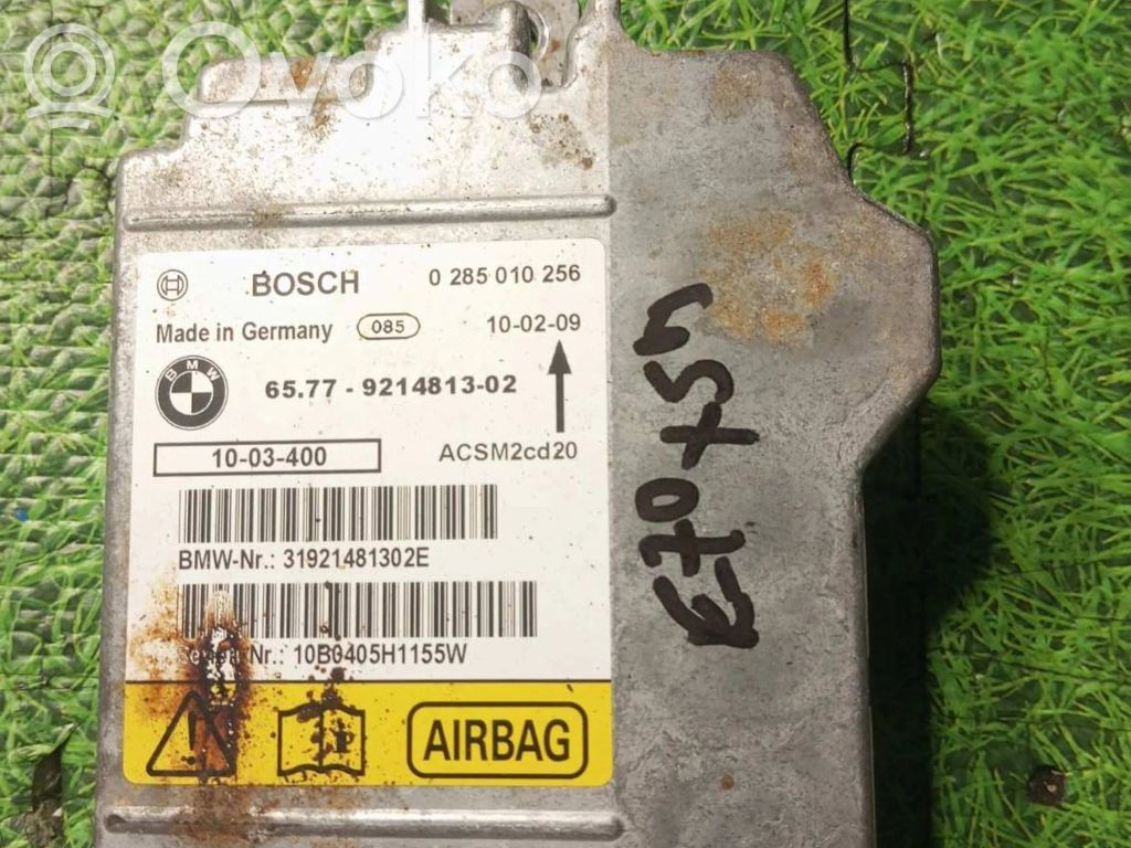 BMW X5M E70 Airbag control unit/module 