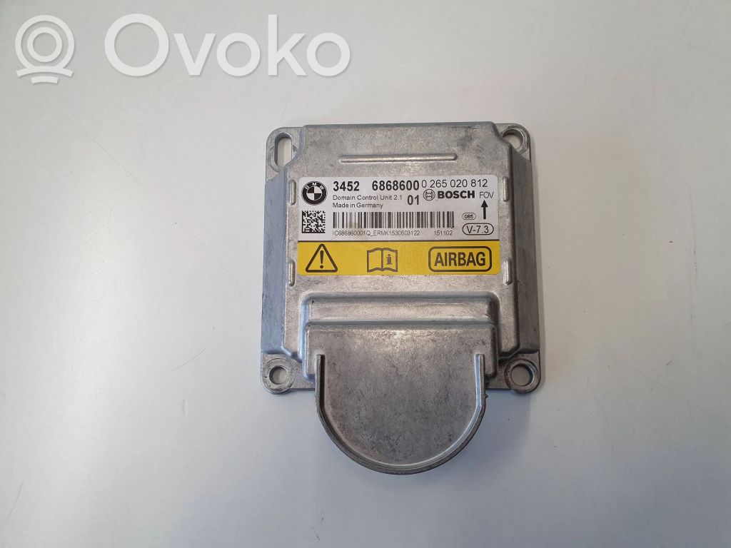 BMW 3 F30 F35 F31 Sterownik / Moduł Airbag 