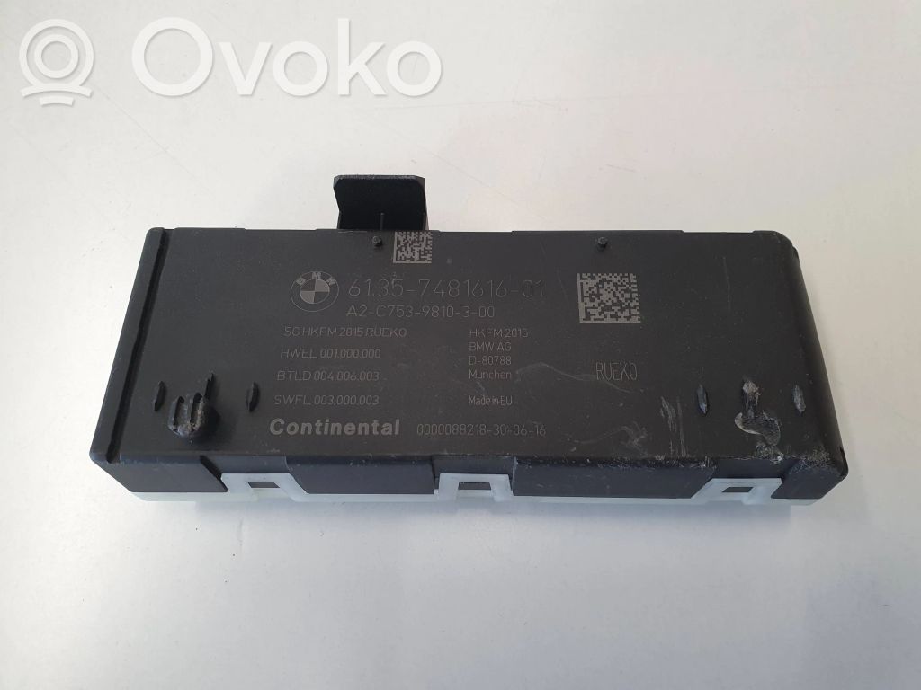 Sterownik / Moduł elektrycznej klapy tylnej / bagażnika   7481616,27539810300