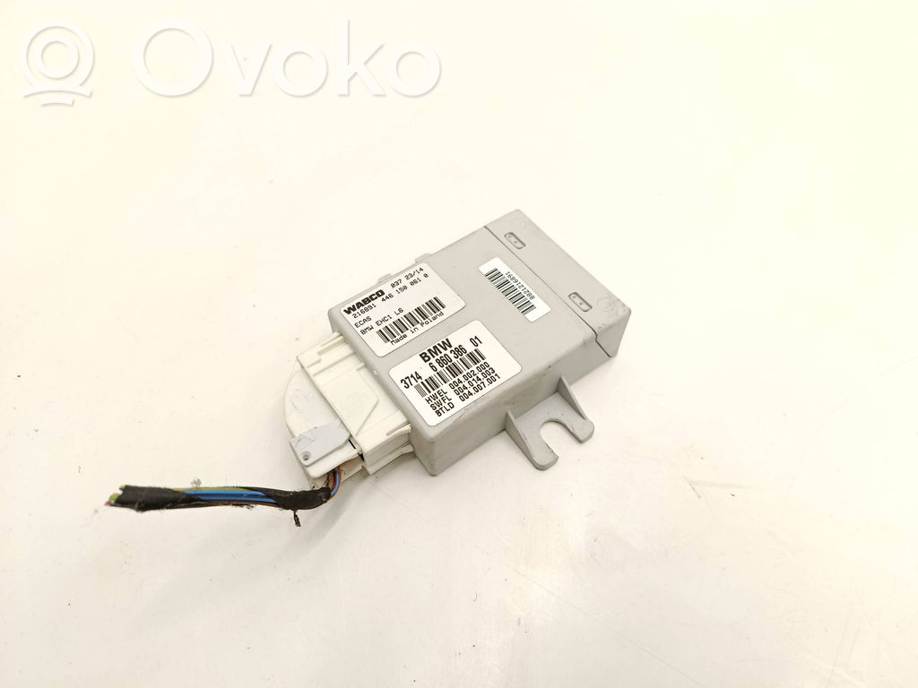 BMW 5 F10 F11 Módulo de control de la suspensión neumática (trasera) 