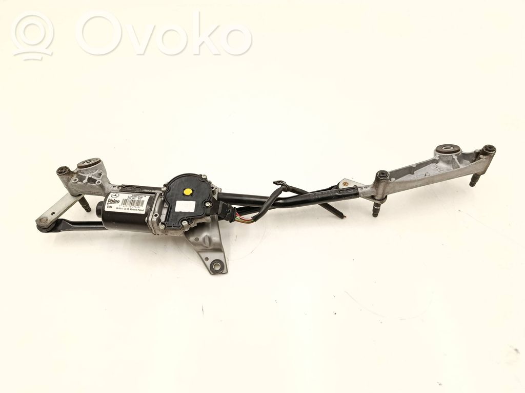 Mercedes-Benz A W176 Mechanizm i silniczek wycieraczek szyby przedniej / czołowej 