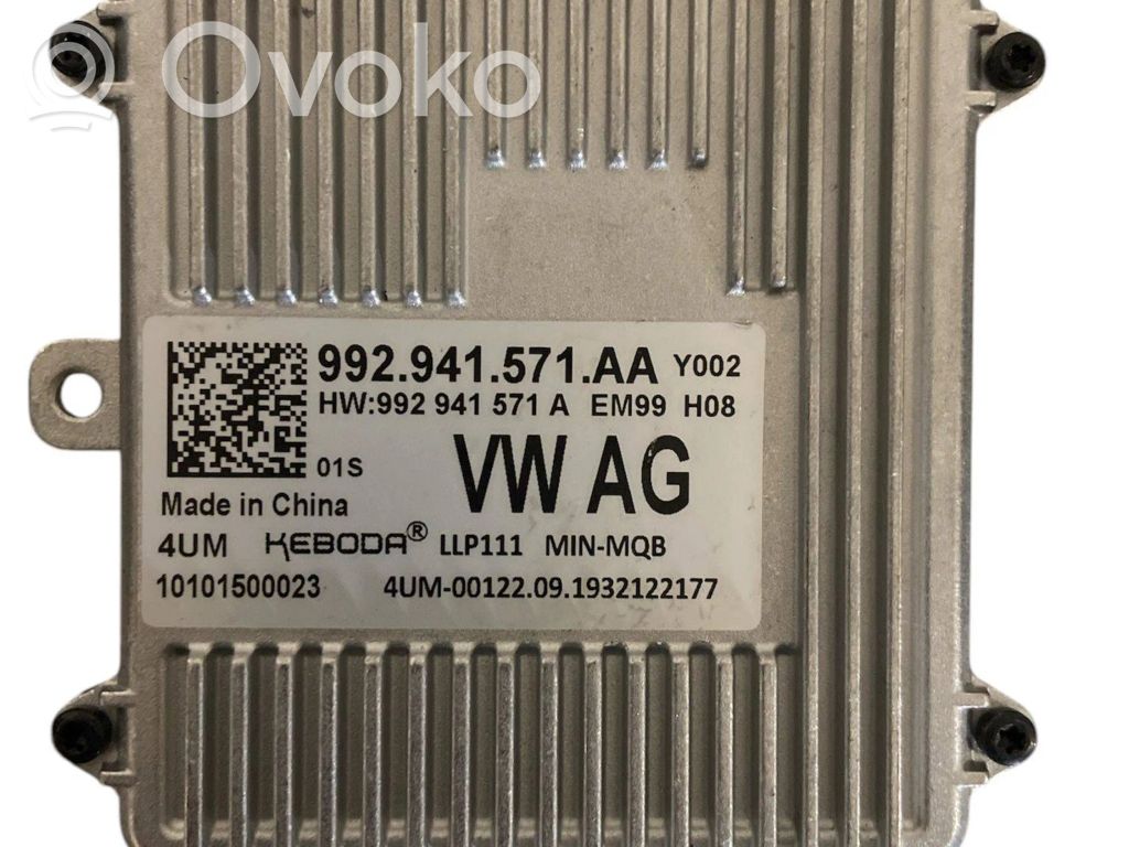 Skoda Superb B8 (3V) Unitate/modul control lămpi xenon 