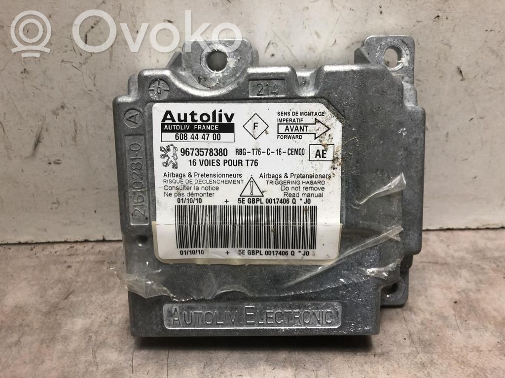 Peugeot 308cc Airbag control unit/module 