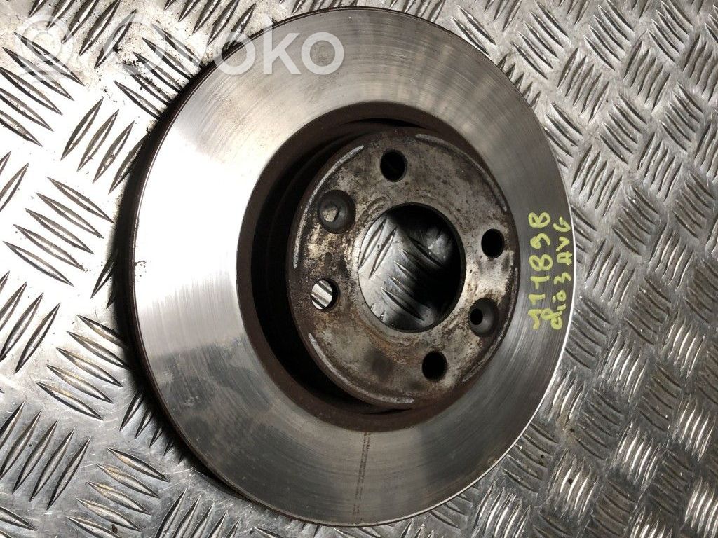 Renault Clio III Front brake disc 