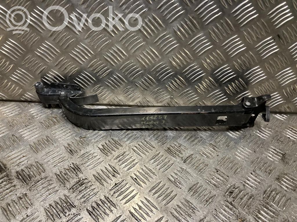 Rear door lock loop/hook striker