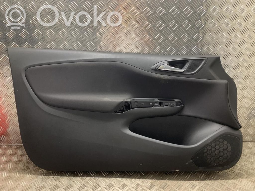 Front door card panel trim