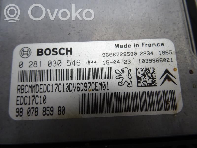Peugeot Partner Engine control unit/module 