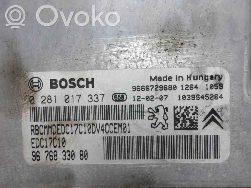 Engine control unit/module   1609528980,1609528980