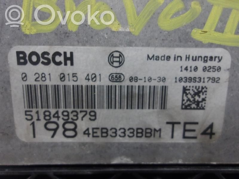 Fiat Bravo Engine control unit/module 