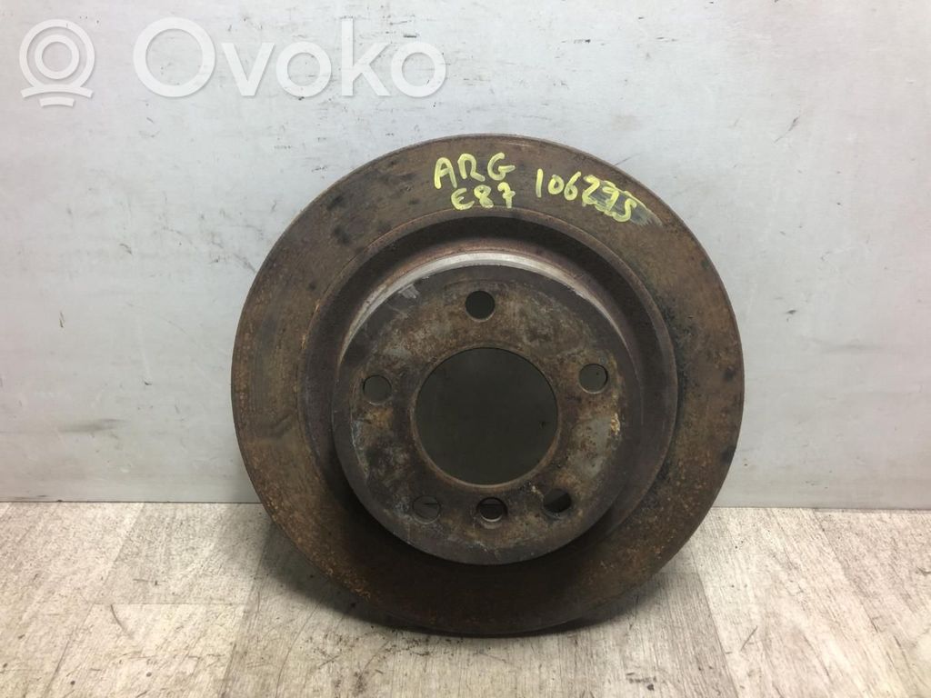 BMW 1 E81 E87 Rear brake disc 