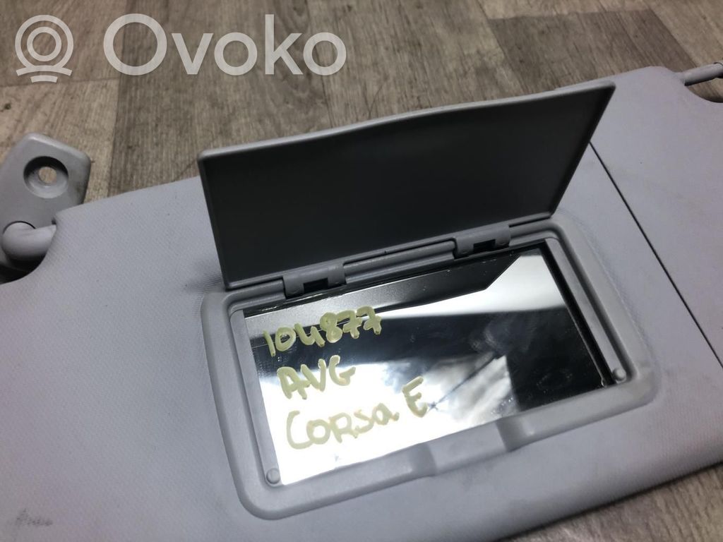 Opel Corsa E Sun visor 