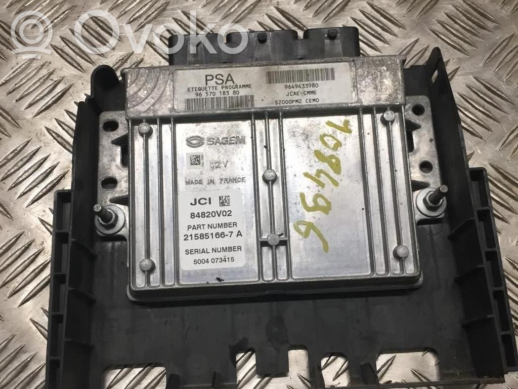 Citroen C2 Sonstige Steuergeräte / Module 