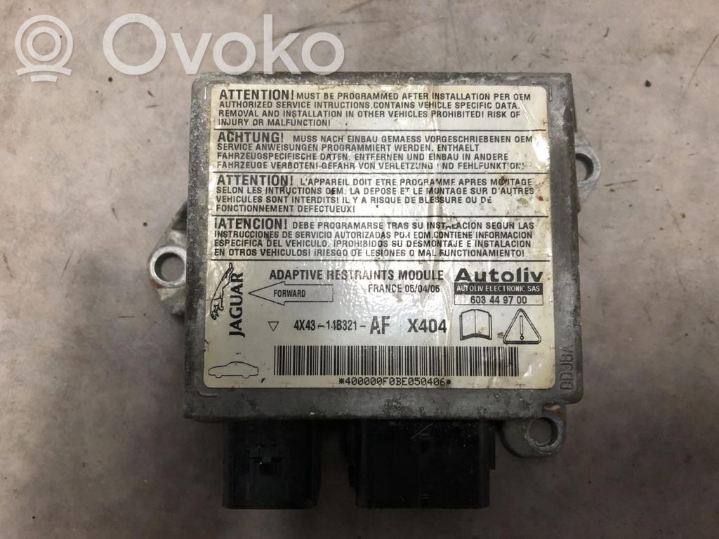 Jaguar X-Type Airbag control unit/module 