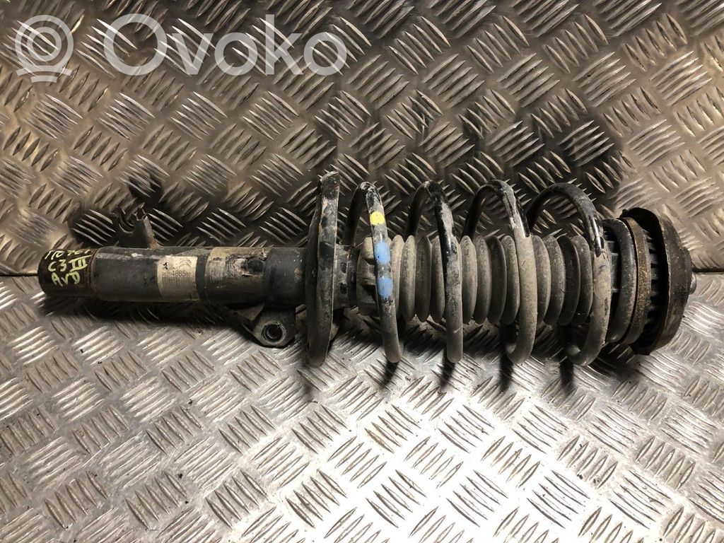 Citroen C3 Front shock absorber with coil spring 