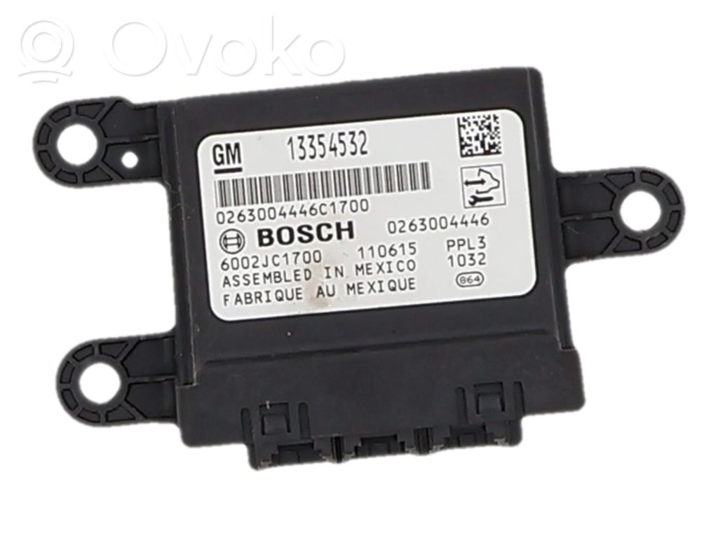 Opel Meriva B Unité de commande, module PDC aide au stationnement 