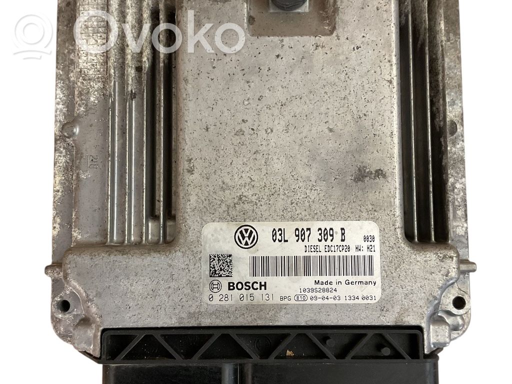 Volkswagen PASSAT B6 Engine control unit/module 