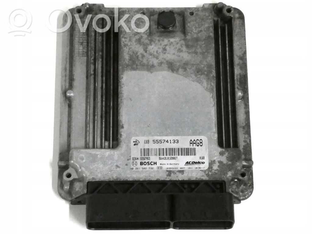 Opel Insignia A Engine ECU kit and lock set 