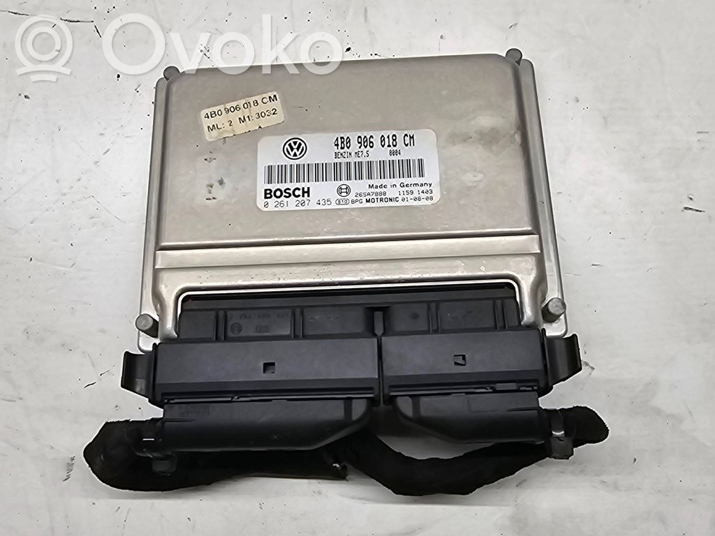 Engine control unit/module   4B0906018CM,26SA7888,0261207435