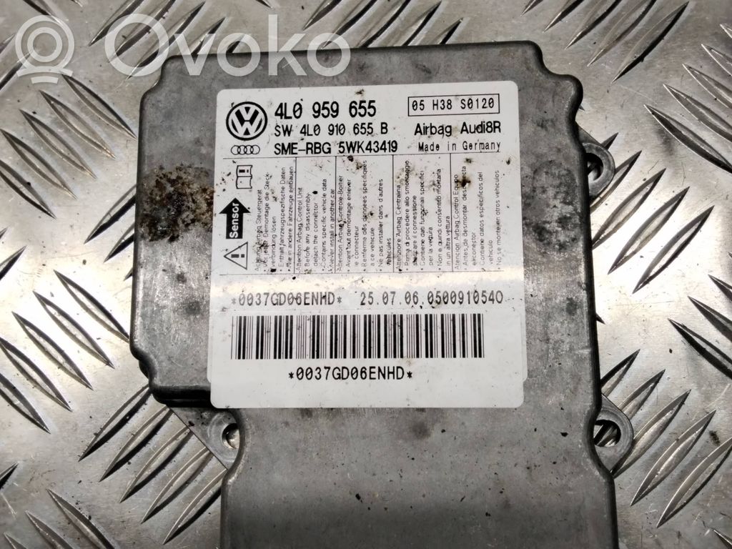 Audi Q7 4L Unitate/modul de comandă airbaguri 