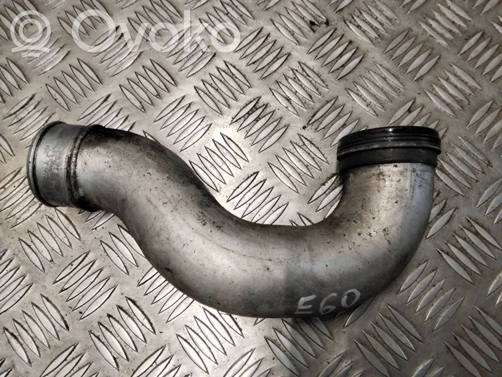 BMW 5 E60 E61 Schlauch / Leitung Ladeluftkühler 