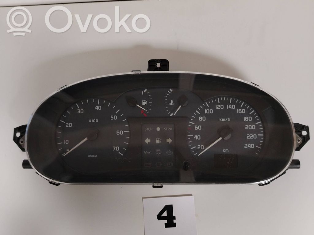 Renault Scenic I Speedometer (instrument cluster) 
