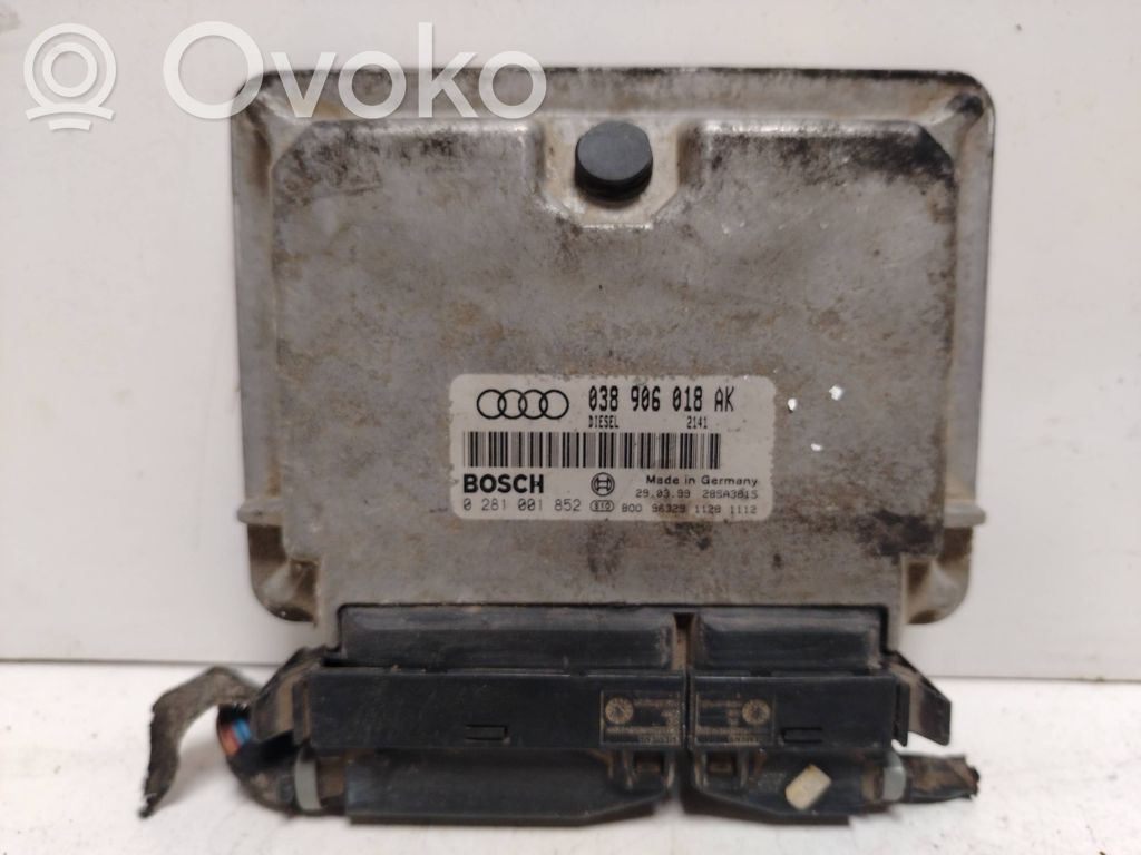 Engine control unit/module   038906018AK,28SA3815