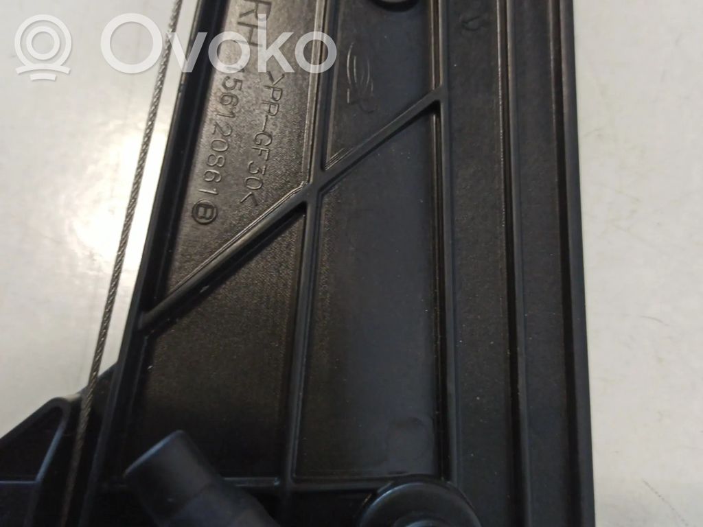Peugeot 5008 Mechanizm podnoszenia szyby tylnej bez silnika 