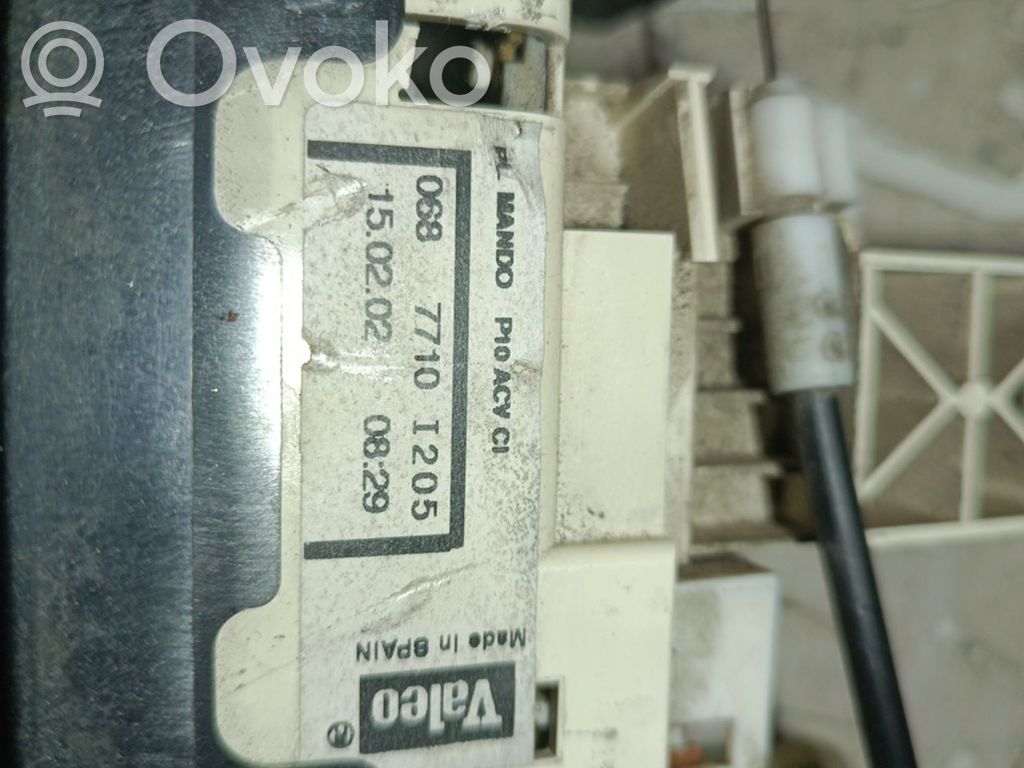 Opel Combo C Climate control unit 