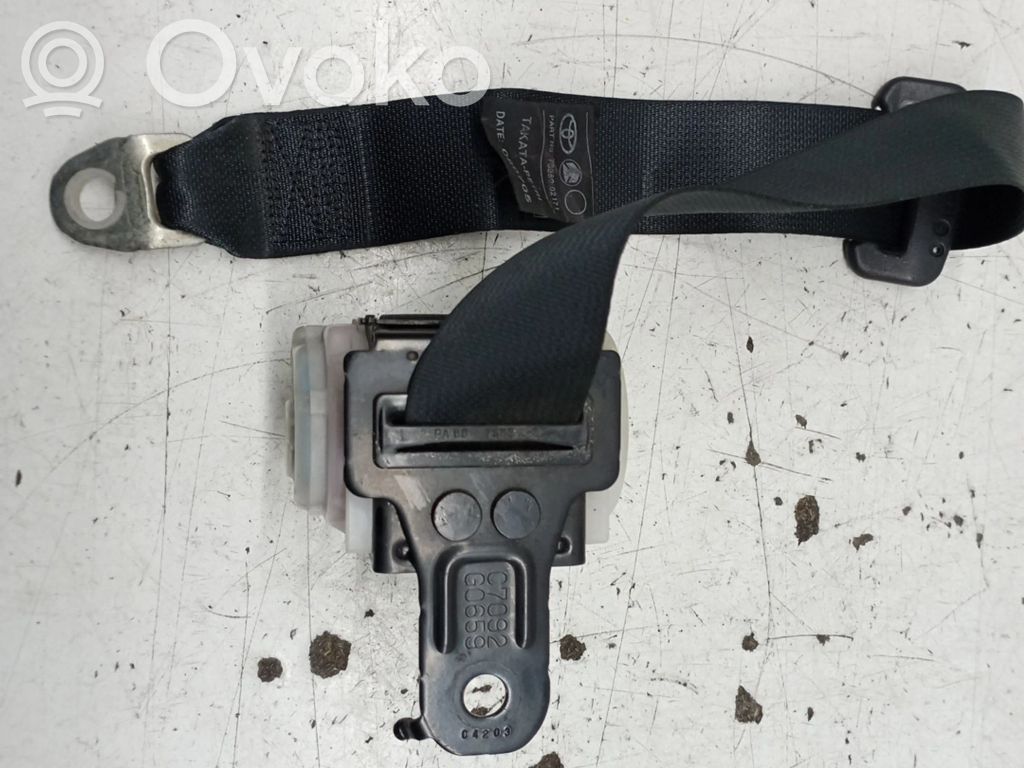 Third row seat belt   080705,C7092,G0659