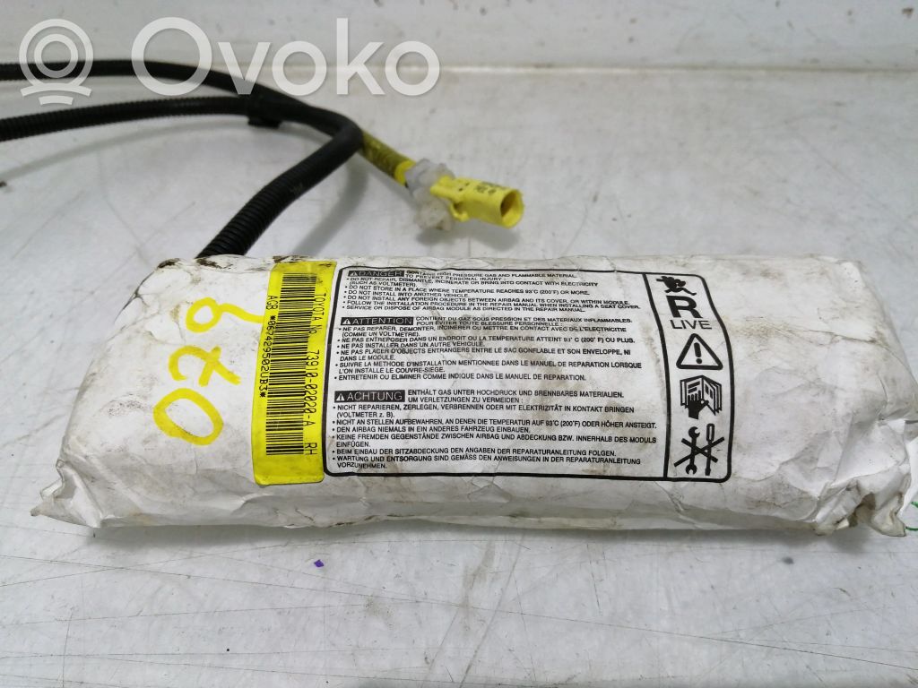 Sēdekļa drošības spilvens   7391002020A,R202300202