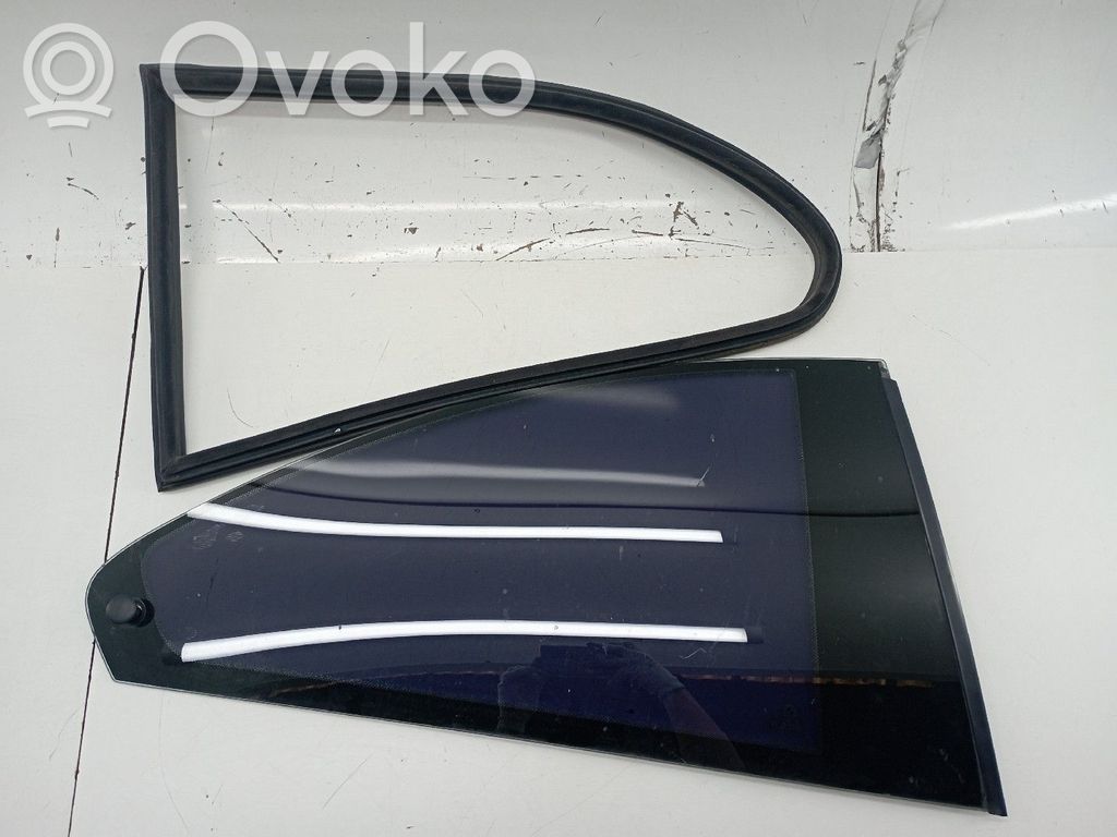 Rear door window glass