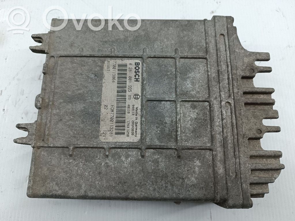 Engine control unit/module   7700113864,0281001995